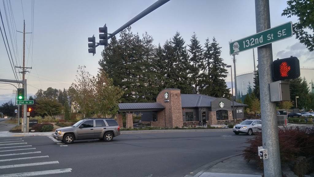 Starbucks | cafe | 2130 132nd St SE, Mill Creek, WA 98012, USA | 4253163938 OR +1 425-316-3938