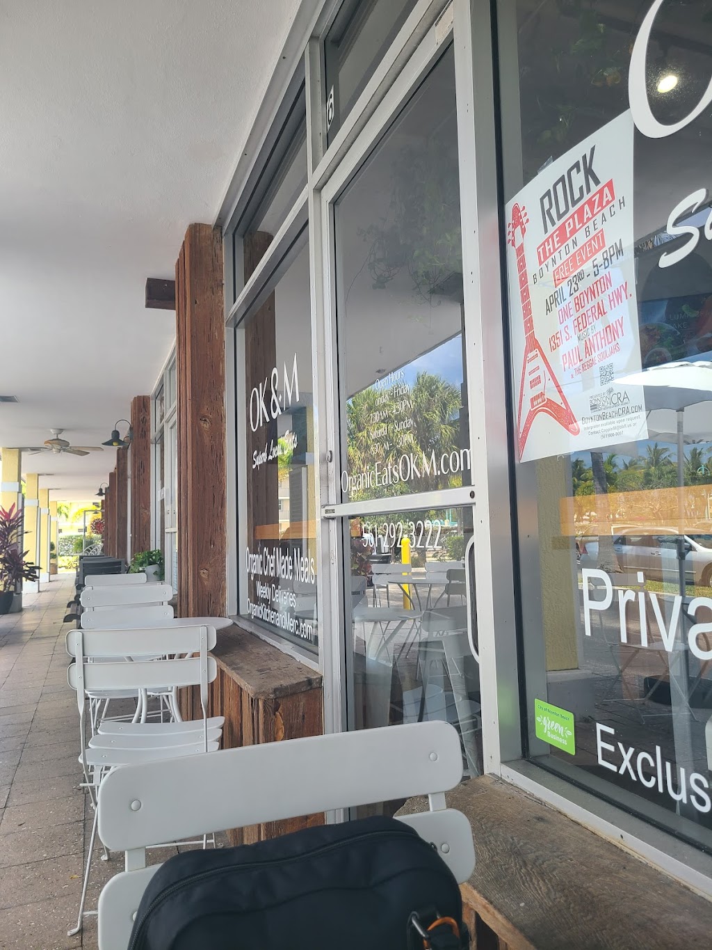 OK&M Organic Cafe- Breakfast/Lunch-Vegan & Gluten-Free Options | cafe | 640 E Ocean Ave Suite 6, Boynton Beach, FL 33435, USA | 5612923222 OR +1 561-292-3222