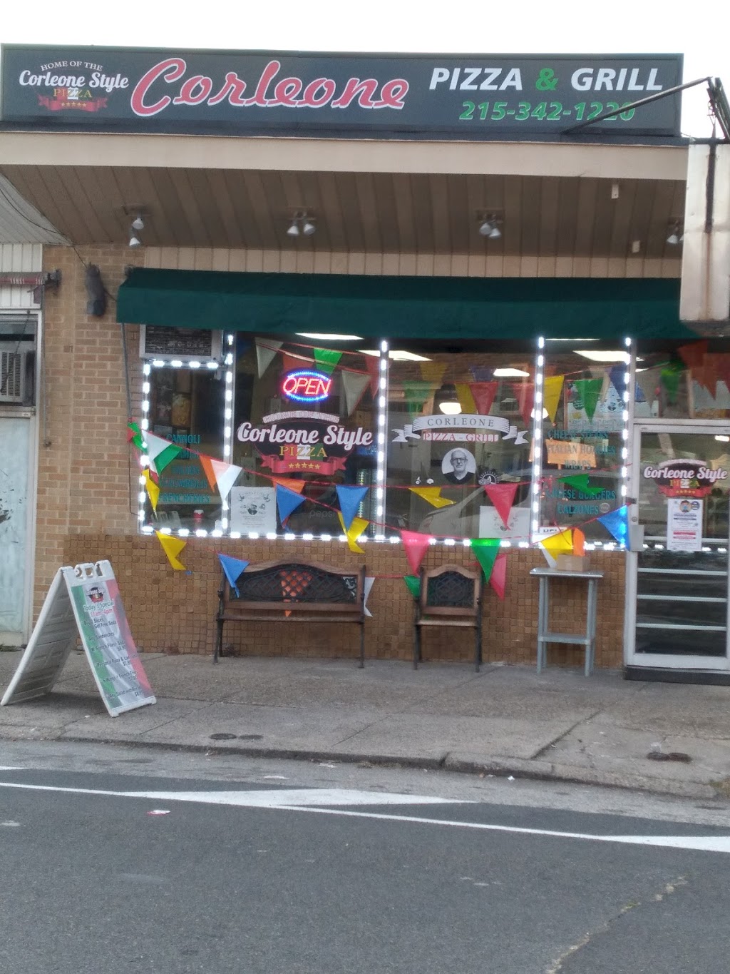 Corleone Pizza and Grill | restaurant | 8004 Bustleton Ave, Philadelphia, PA 19152, USA | 2153421220 OR +1 215-342-1220