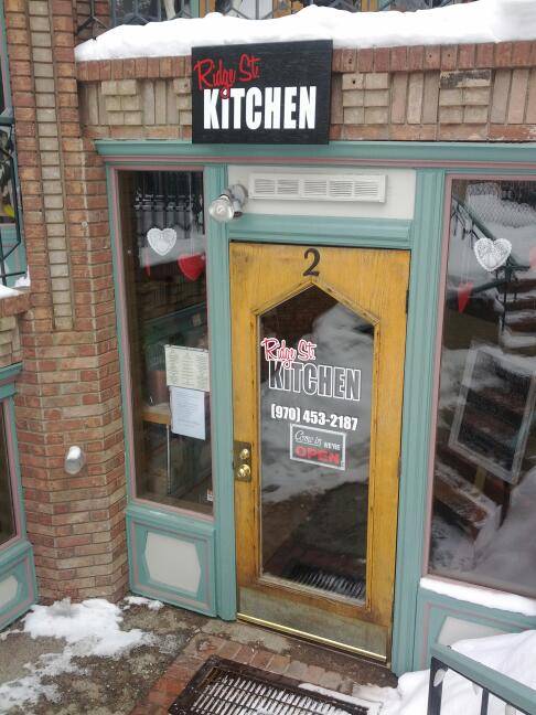 Ridge Street Kitchen | restaurant | 500 S Main St #2c, Breckenridge, CO 80424, USA | 9704532187 OR +1 970-453-2187