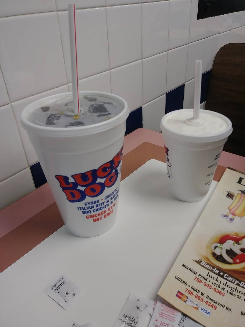 Lucky Dog | restaurant | 6043 Roosevelt Rd, Cicero, IL 60804, USA | 7088634349 OR +1 708-863-4349