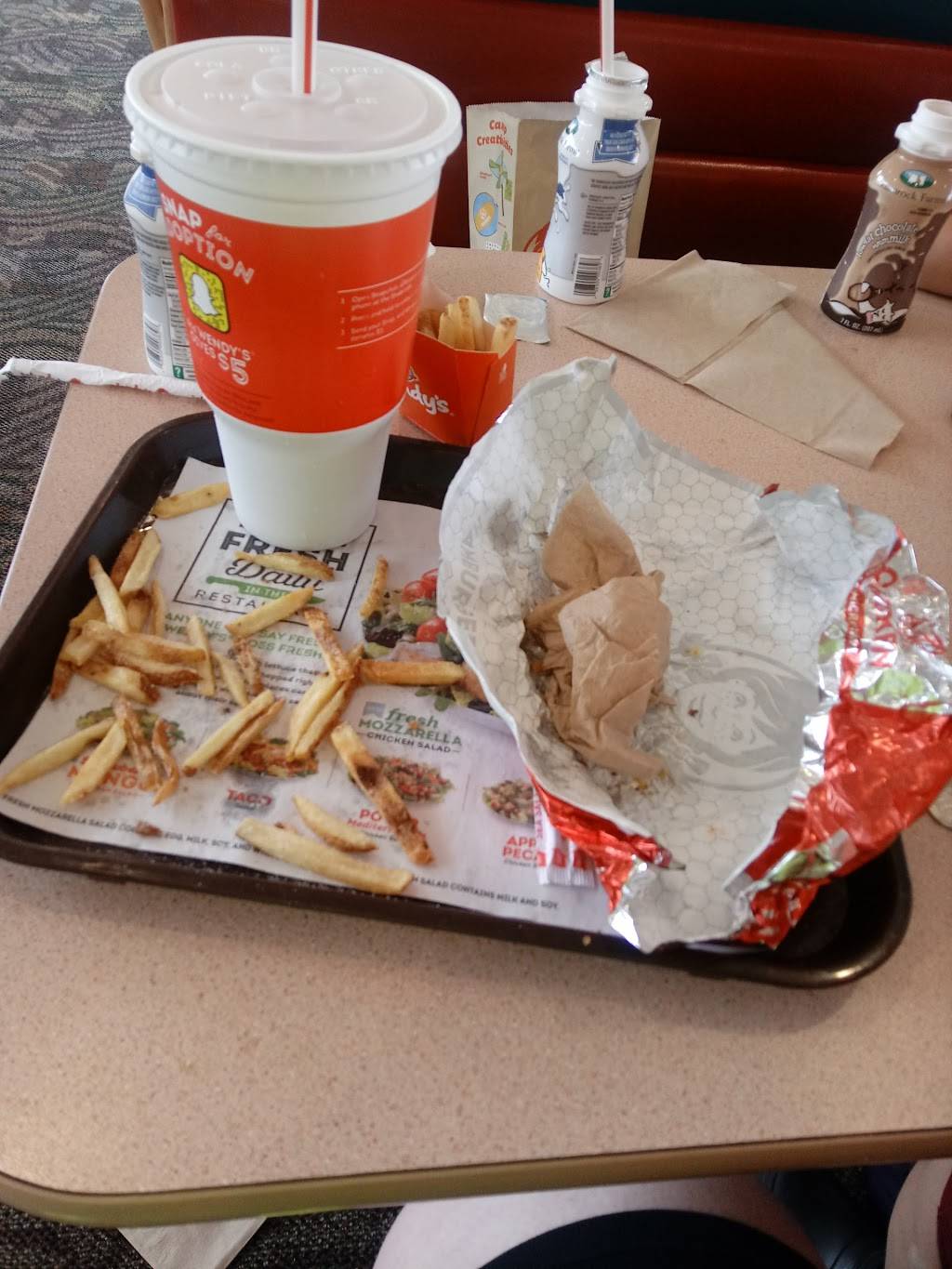 Wendys | restaurant | 7956 N Wayne Rd, Westland, MI 48185, USA | 7344253210 OR +1 734-425-3210