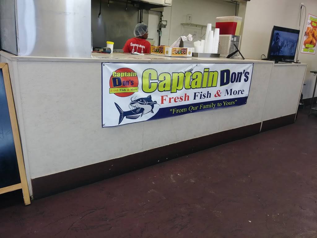 Captain Dons. Fresh Fish &More | restaurant | 3659 N Watkins St, Memphis, TN 38127, USA | 9014254162 OR +1 901-425-4162