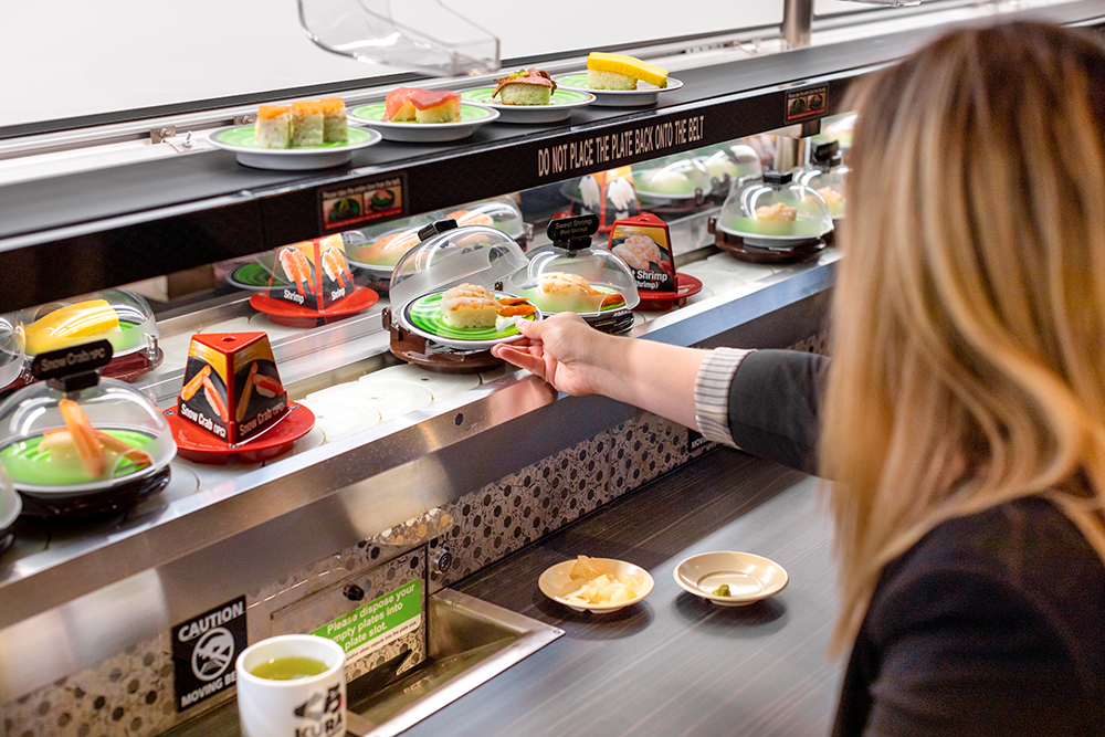 Kura Revolving Sushi Bar | restaurant | 266 116th Ave NE, Bellevue, WA 98004, USA | 3608229333 OR +1 360-822-9333