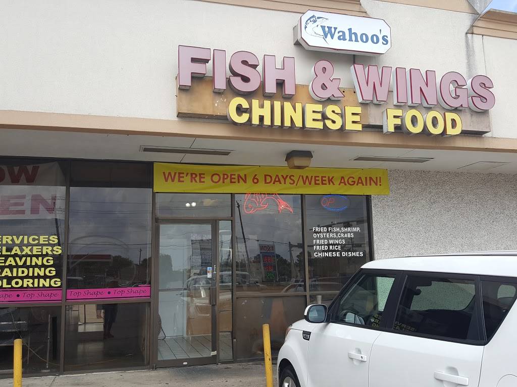 Wahoos Fish & Wings | restaurant | 12306 Fondren Rd, Houston, TX 77035, USA | 7137293641 OR +1 713-729-3641