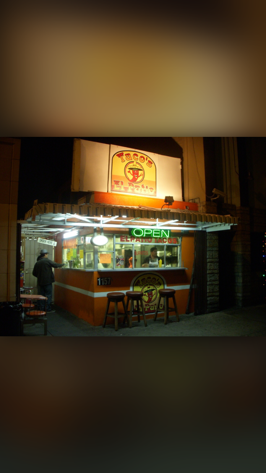 La Chispita Tacos Hollywood - El Patio | restaurant | 1157 N Western Ave, Los Angeles, CA 90029, USA | 3239570461 OR +1 323-957-0461