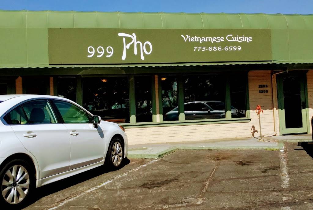 999 Pho | restaurant | 2309 Kietzke Ln, Reno, NV 89502, USA | 7756866599 OR +1 775-686-6599