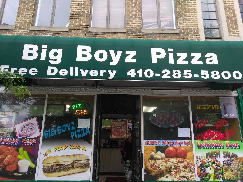 Big Boyz Pizza | restaurant | 3 Shipping Pl, Dundalk, MD 21222, USA | 4102855800 OR +1 410-285-5800