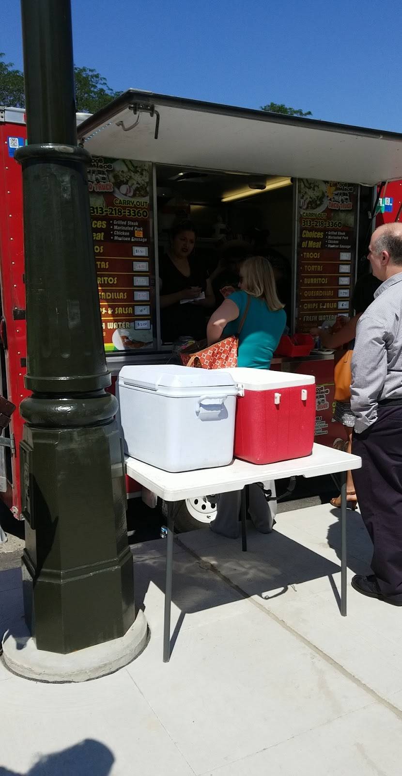 Los Dos Amigos Taco Truck | restaurant | 7115 Parkwood St, Detroit, MI 48210, USA | 3132183360 OR +1 313-218-3360