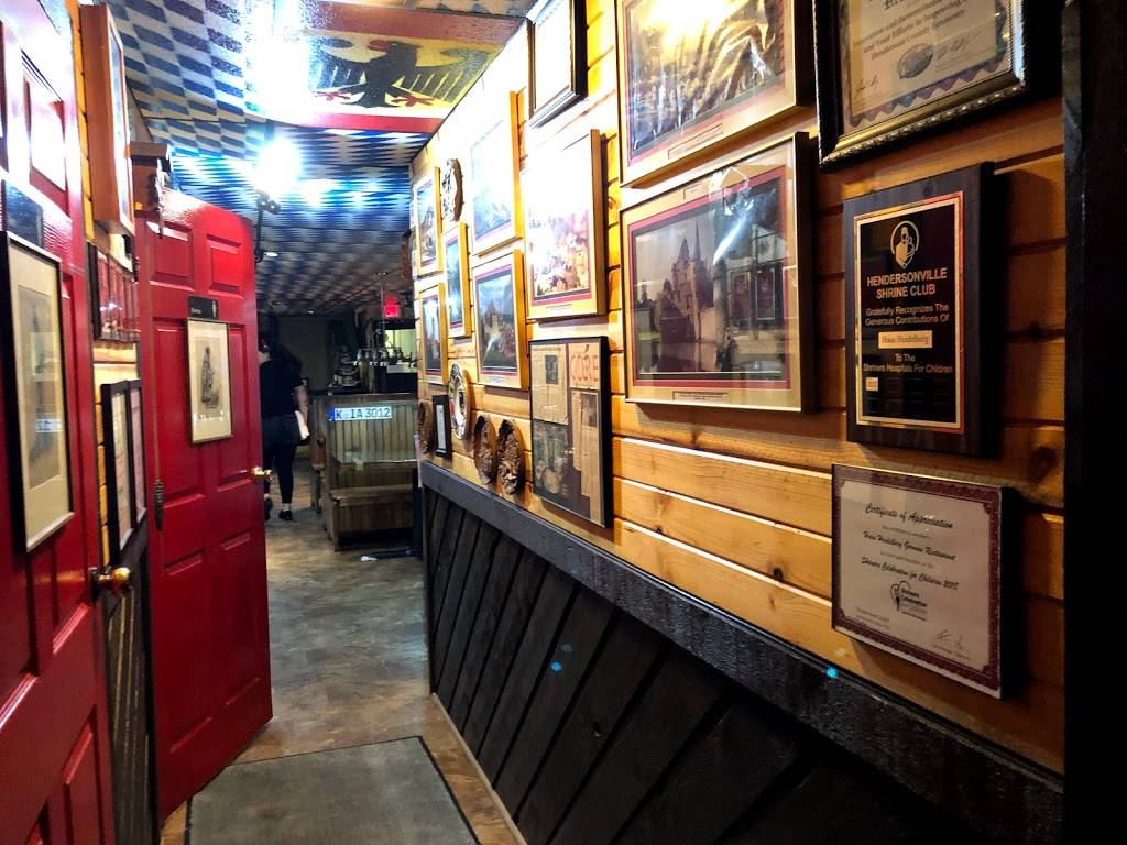 Haus Heidelberg German Restaurant | restaurant | 630 Greenville Hwy, Hendersonville, NC 28792, USA | 8286938227 OR +1 828-693-8227