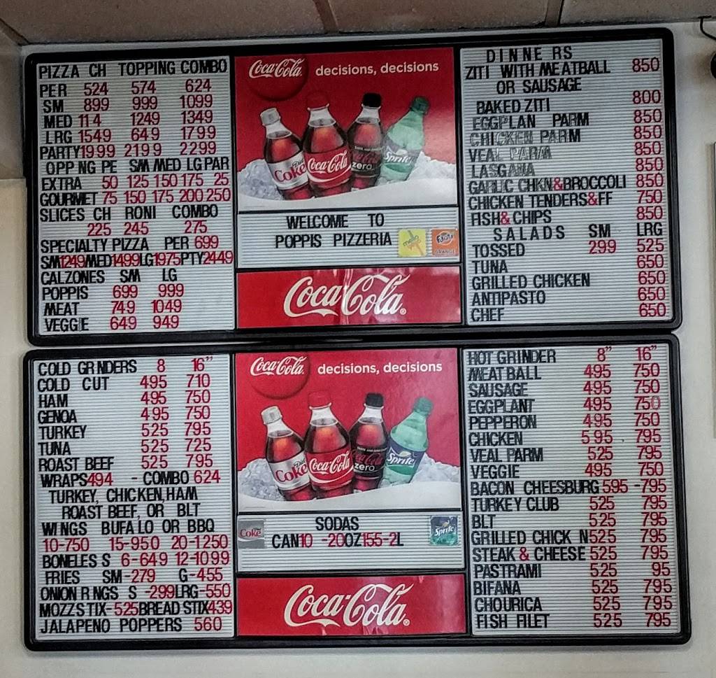 Poppis Pizzeria | restaurant | 351 West St, Ludlow, MA 01056, USA | 4135837828 OR +1 413-583-7828