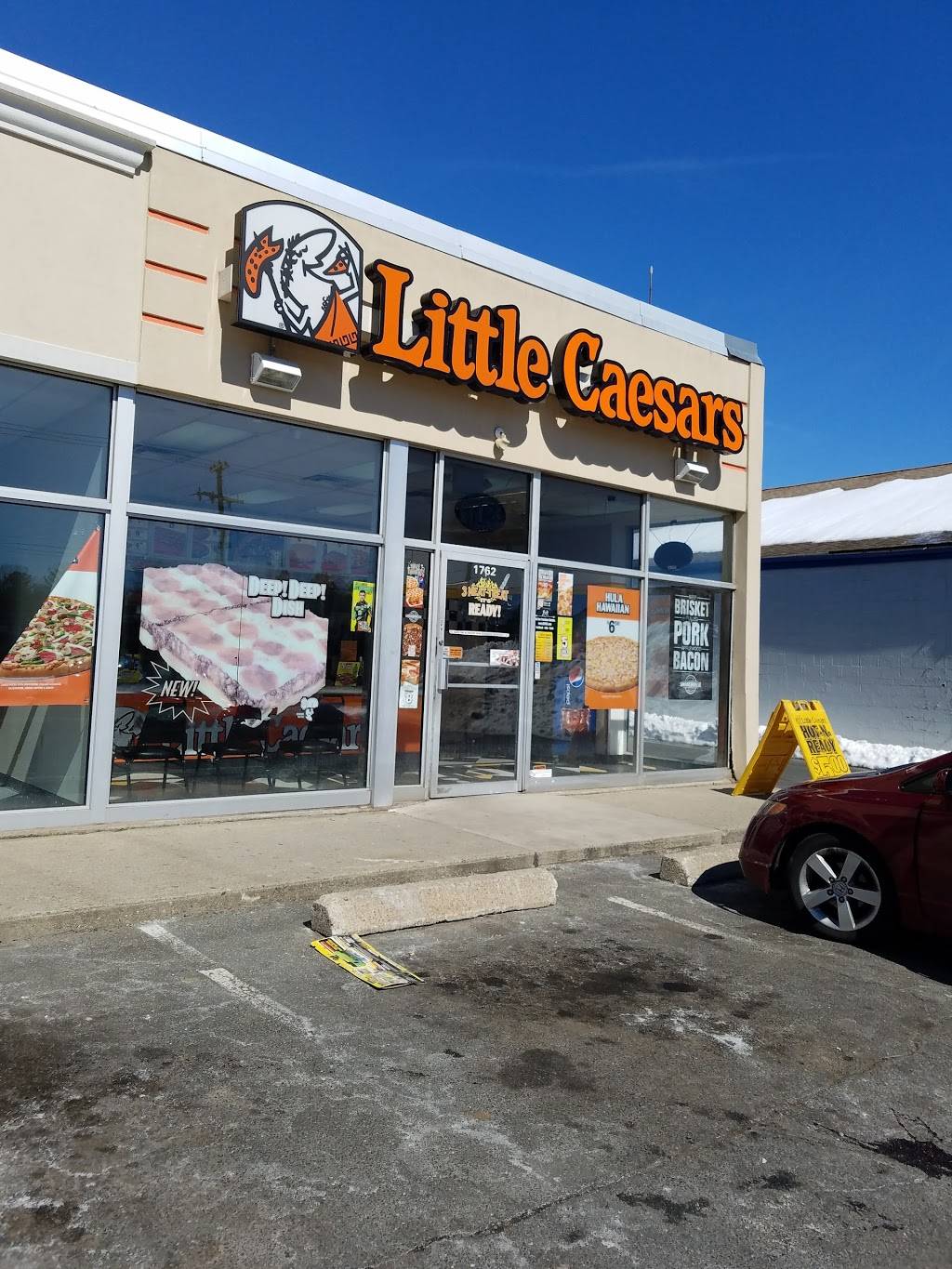 Little Caesars Pizza | meal takeaway | 1762 Boston Rd, Springfield, MA 01129, USA | 4135439237 OR +1 413-543-9237