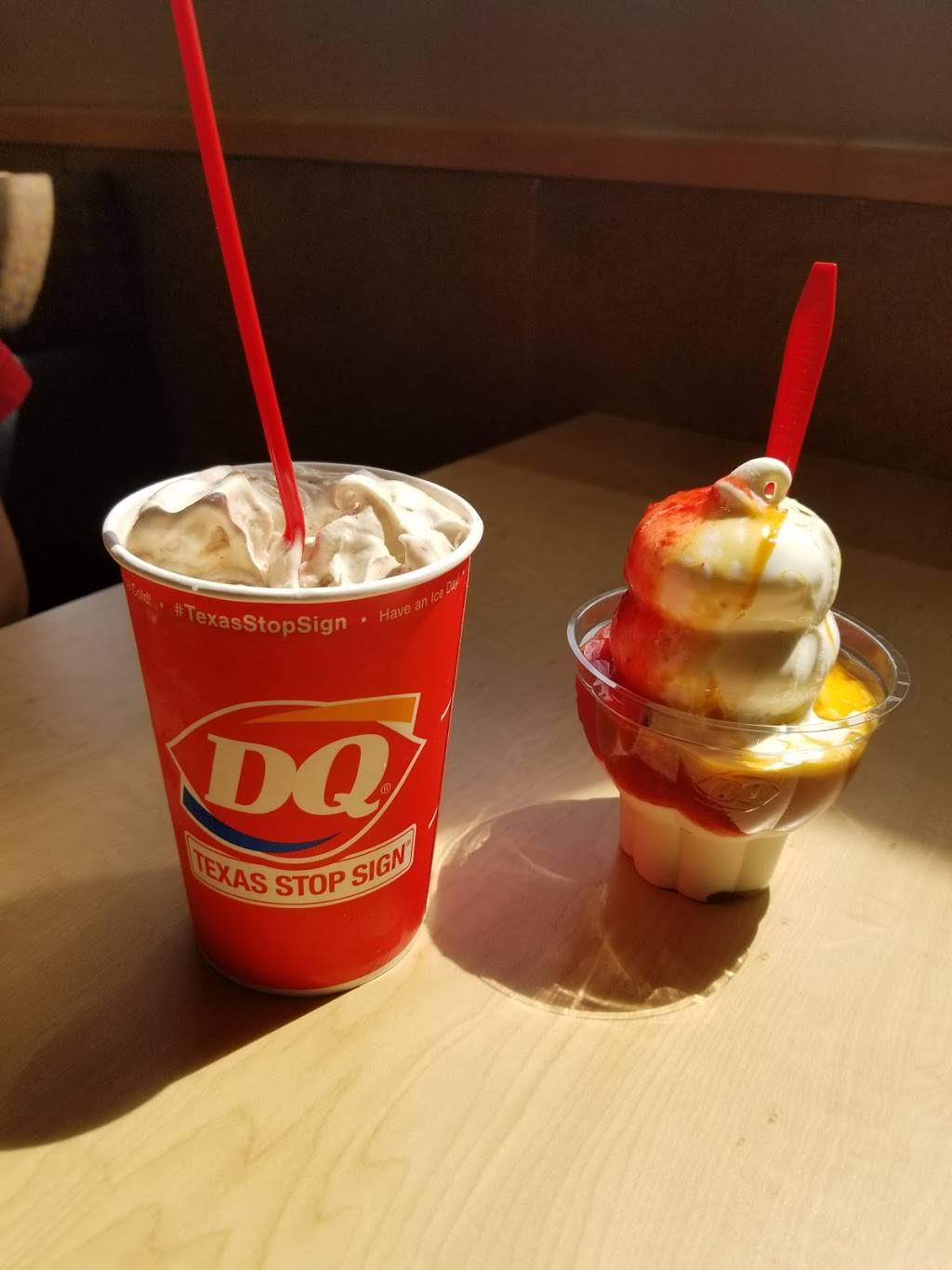 Dairy Queen | restaurant | 983 Mason Rd, Katy, TX 77450, USA | 2818295155 OR +1 281-829-5155