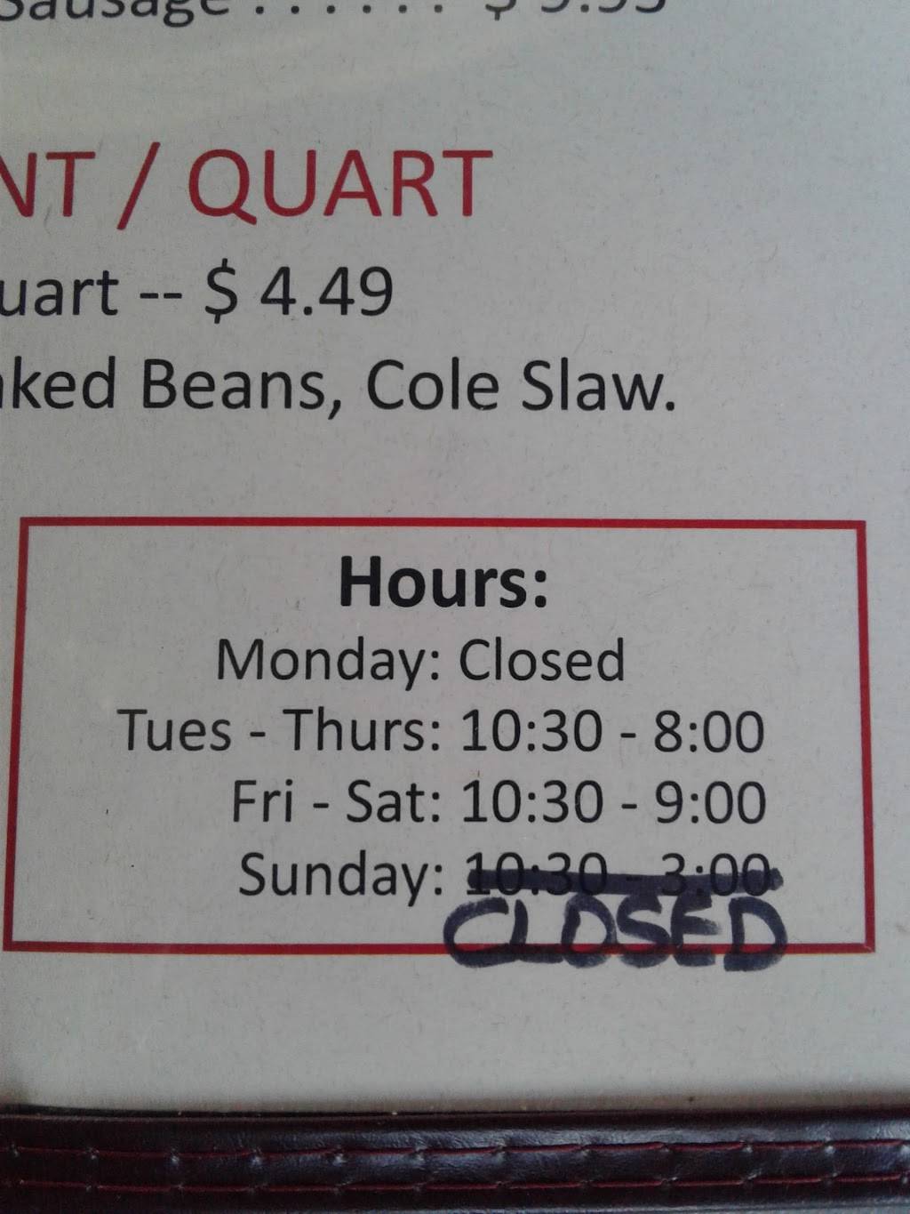 Chubbys BBQ | restaurant | South, 3400 US-281, Mineral Wells, TX 76067, USA | 9403286001 OR +1 940-328-6001