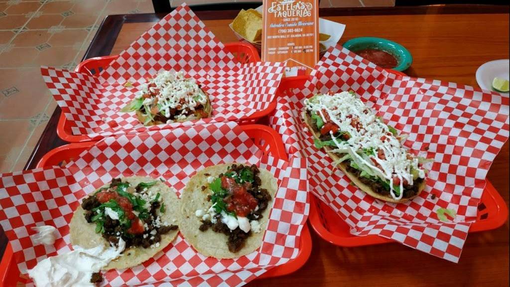 Estela’s Taqueria | restaurant | 802 N Wall St, Calhoun, GA 30701, USA | 7063836624 OR +1 706-383-6624