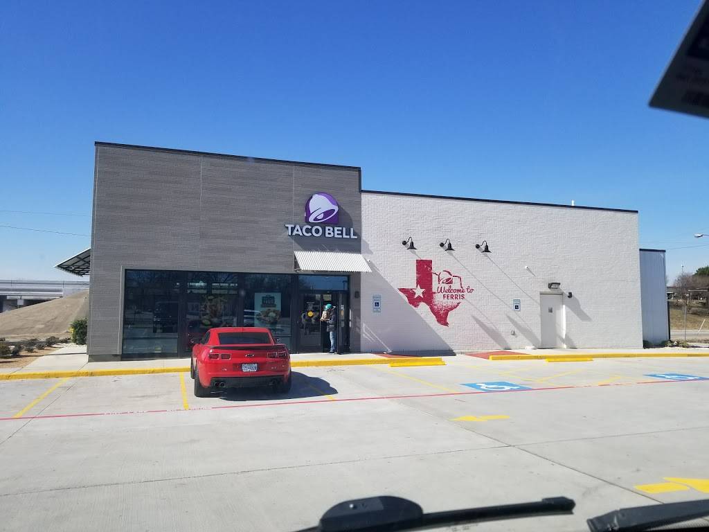 Taco Bell | meal takeaway | 314 N, I-45, Ferris, TX 75125, USA | 9725442156 OR +1 972-544-2156