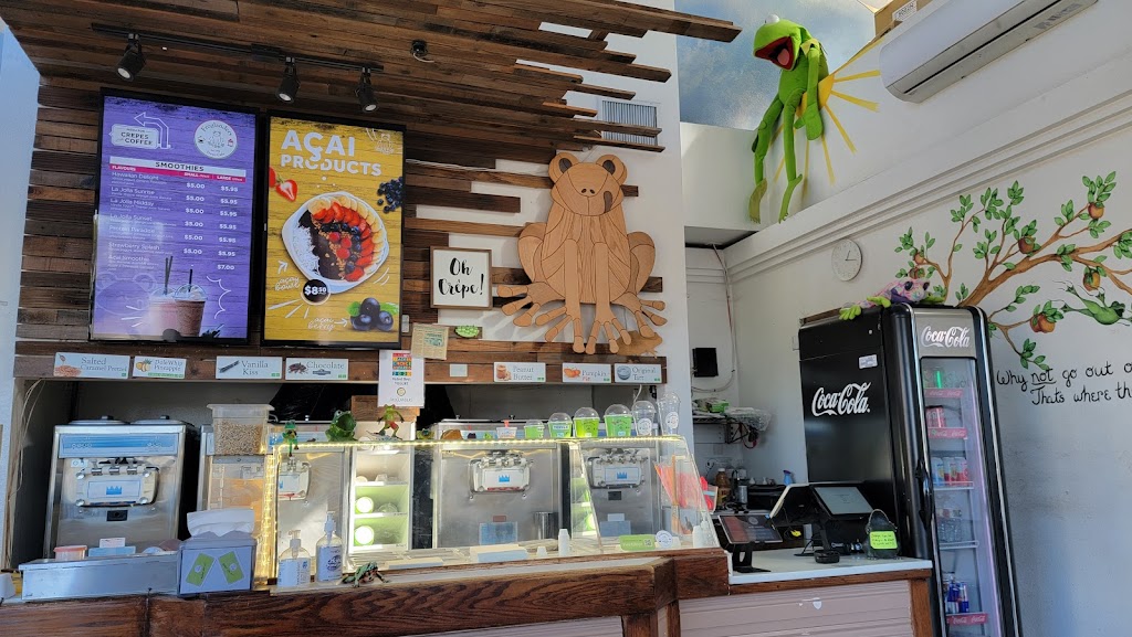Froglanders Crepes & Yogurt | cafe | 915 Pearl St, La Jolla, CA 92037, USA | 8584593764 OR +1 858-459-3764