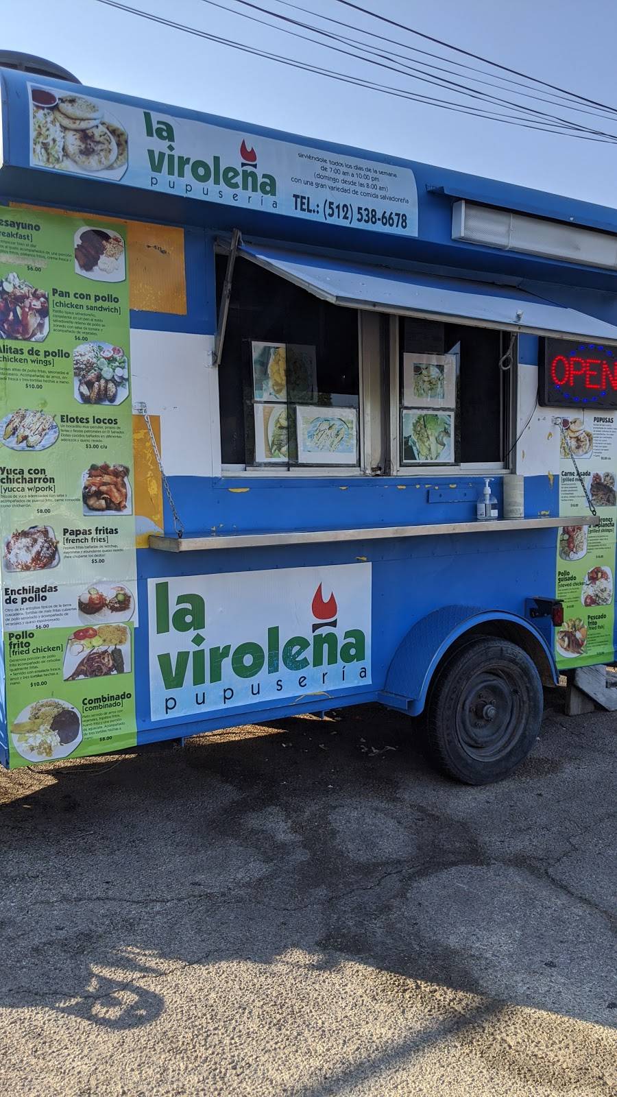 Pupusería La Viroleña | restaurant | 1747 Rutland Dr, Austin, TX 78758, USA | 5125386678 OR +1 512-538-6678