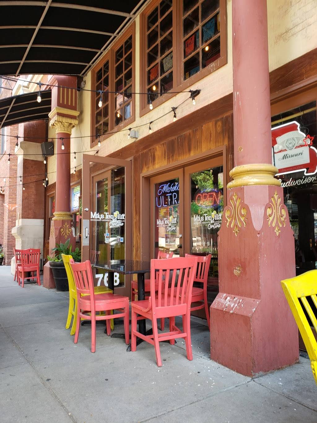 Más Tequila Cantina | restaurant | 708 N 2nd St, St. Louis, MO 63102, USA | 3148771700 OR +1 314-877-1700