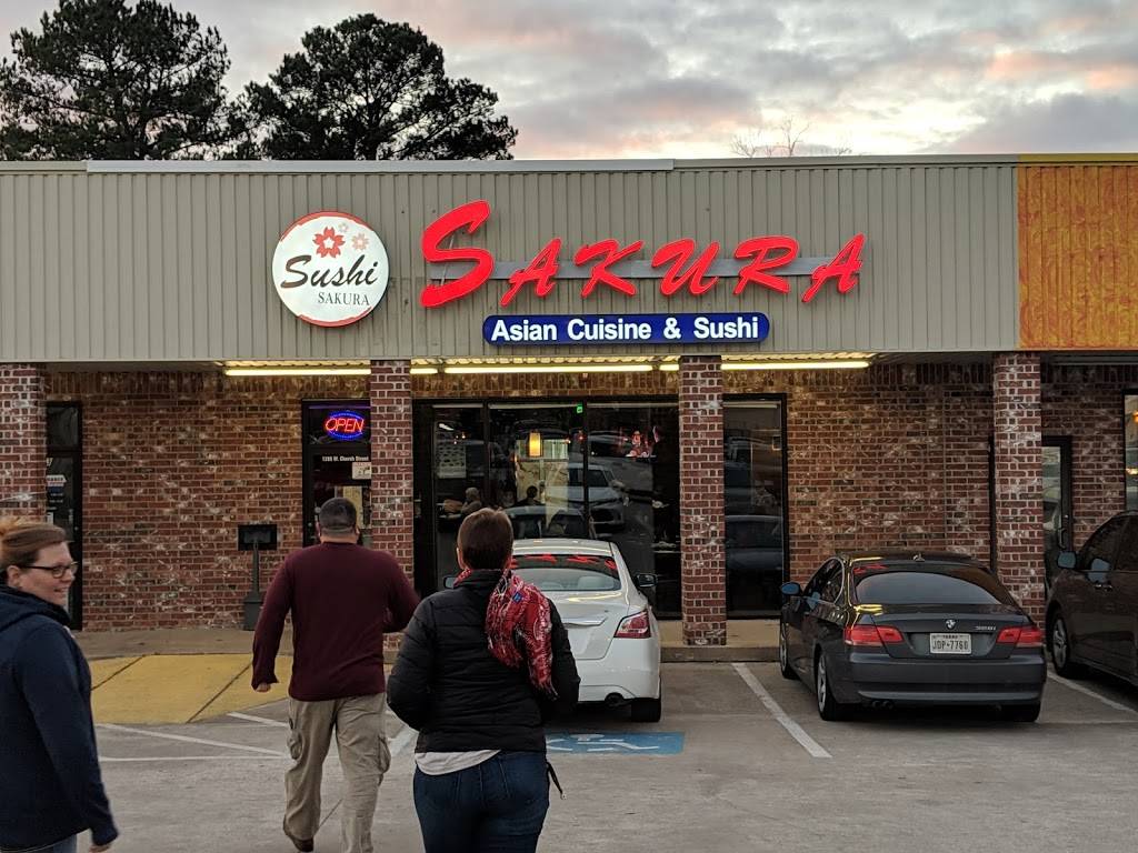 Sakura | restaurant | 1285 W Church St, Livingston, TX 77351, USA | 9363276263 OR +1 936-327-6263