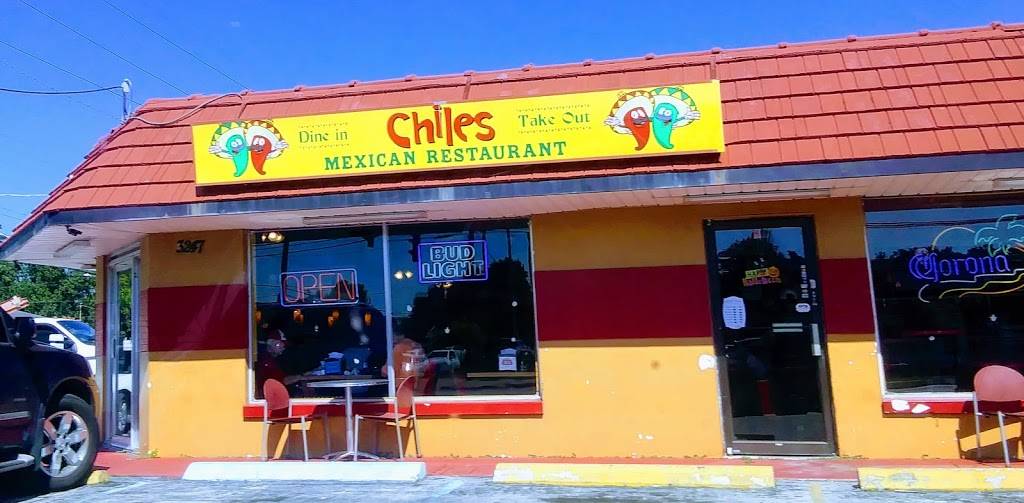 Chiles Mexican Restaurant | restaurant | 3247 W Columbus Dr, Tampa, FL 33607, USA | 8133548335 OR +1 813-354-8335