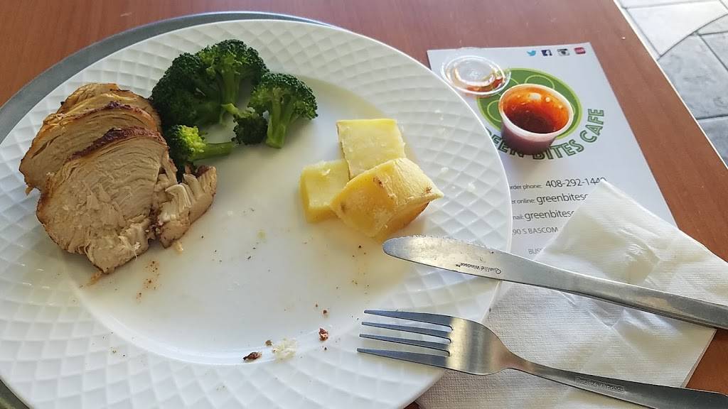 Green Bites Cafe | meal takeaway | 1290 S Bascom Ave, San Jose, CA 95128, USA | 4082921440 OR +1 408-292-1440