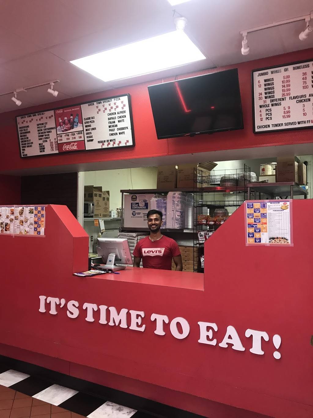 Greek Town Pizza & Grill | restaurant | 9623 Reisterstown Rd, Owings Mills, MD 21117, USA | 4109021900 OR +1 410-902-1900