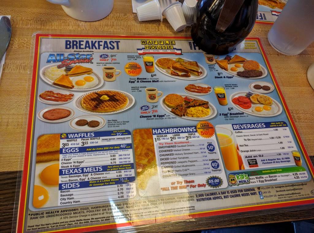 Waffle House | restaurant | 5146 Mercer University Dr, Macon, GA 31210, USA | 4784770207 OR +1 478-477-0207