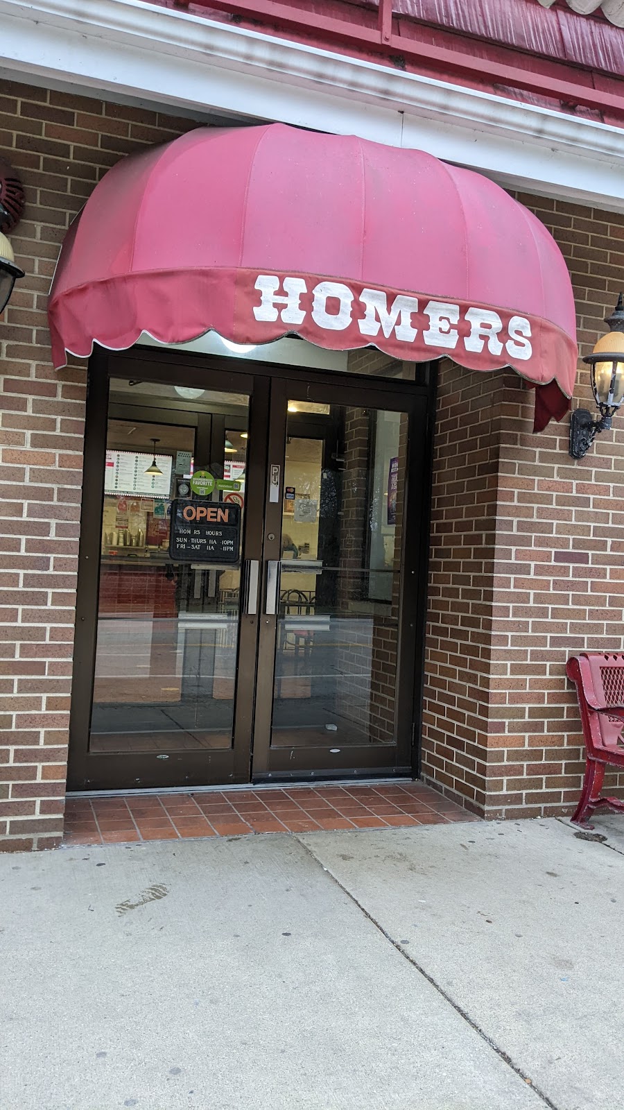 Homers Restaurant & Ice Cream | restaurant | 1237 Green Bay Rd, Wilmette, IL 60091, USA | 8472510477 OR +1 847-251-0477