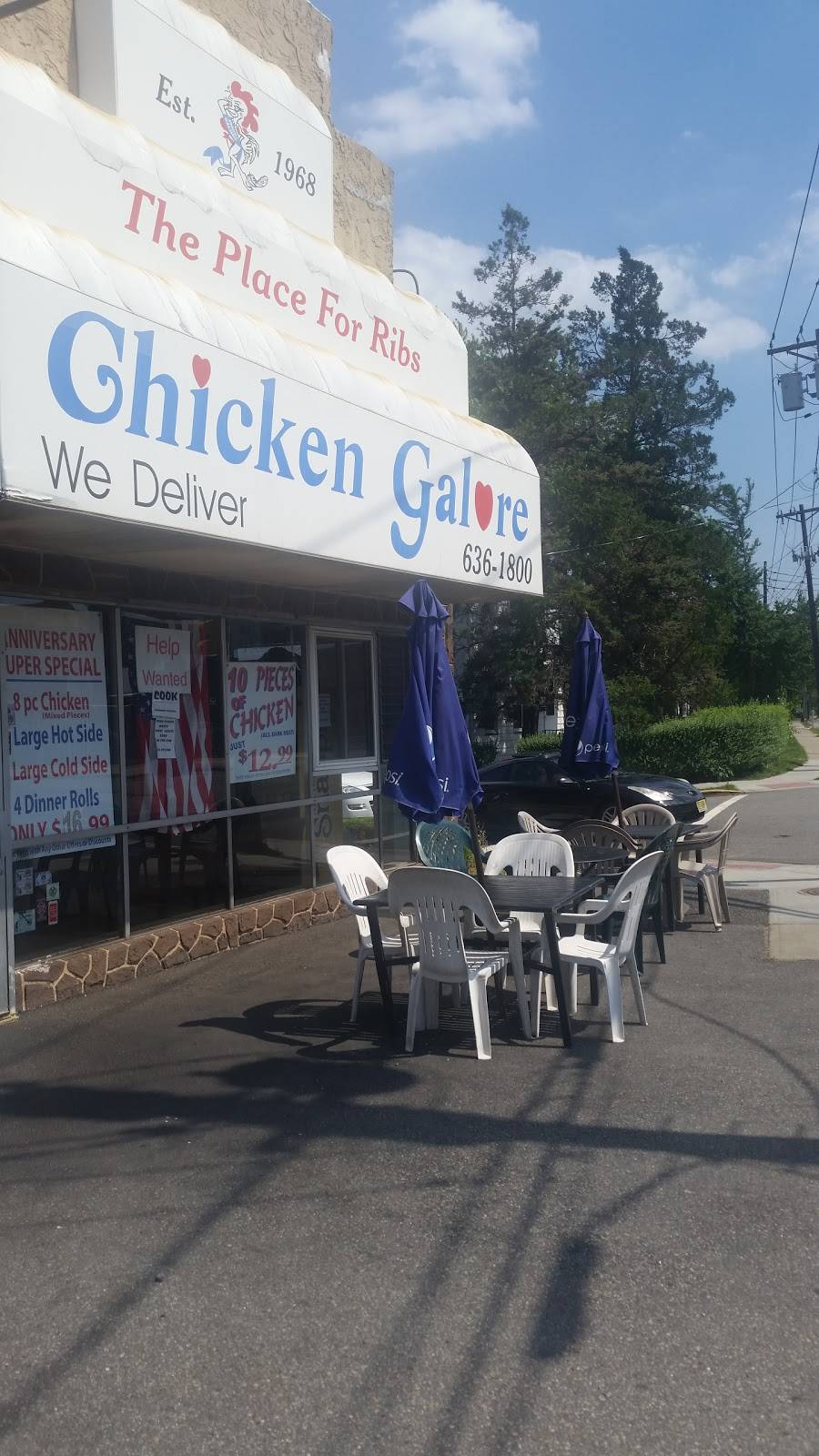 Chicken Galore | restaurant | 354 Amboy Ave, Woodbridge, NJ 07095, USA | 7326361800 OR +1 732-636-1800