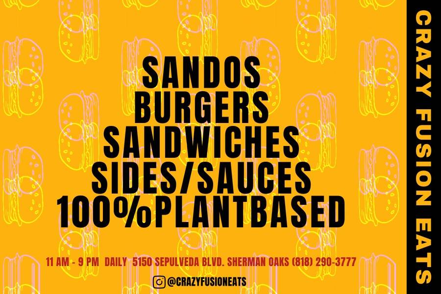 Crazy Fusion Eats | restaurant | 5150 Sepulveda Blvd, Sherman Oaks, CA 91403, USA | 8182903777 OR +1 818-290-3777