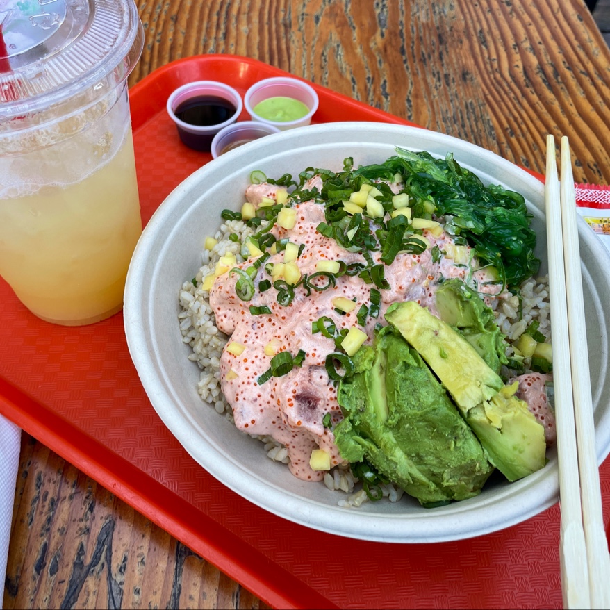 Hawaiian Poke Bowl | restaurant | 387 S 1st St Suite #113, San Jose, CA 95113, USA | 4085648393 OR +1 408-564-8393