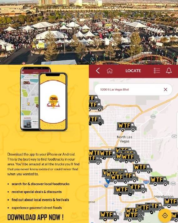 WTF!?! Wheres The Foodtruck? | restaurant | 1453 Summer Glow Ave, Henderson, NV 89012, USA | 5046622968 OR +1 504-662-2968