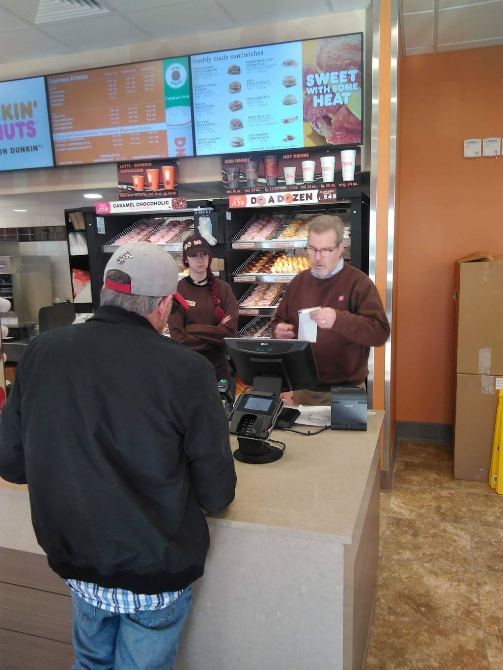 Dunkin | bakery | 7504 Dixie Hwy, Fairfield, OH 45014, USA | 5132462028 OR +1 513-246-2028