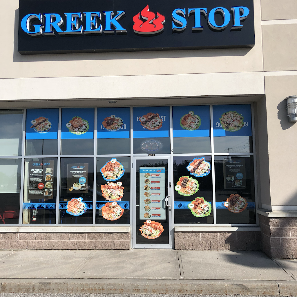 Greek Stop | restaurant | 15380 Bayview Ave a4, Aurora, ON L4G 7J1, Canada | 9057130099 OR +1 905-713-0099