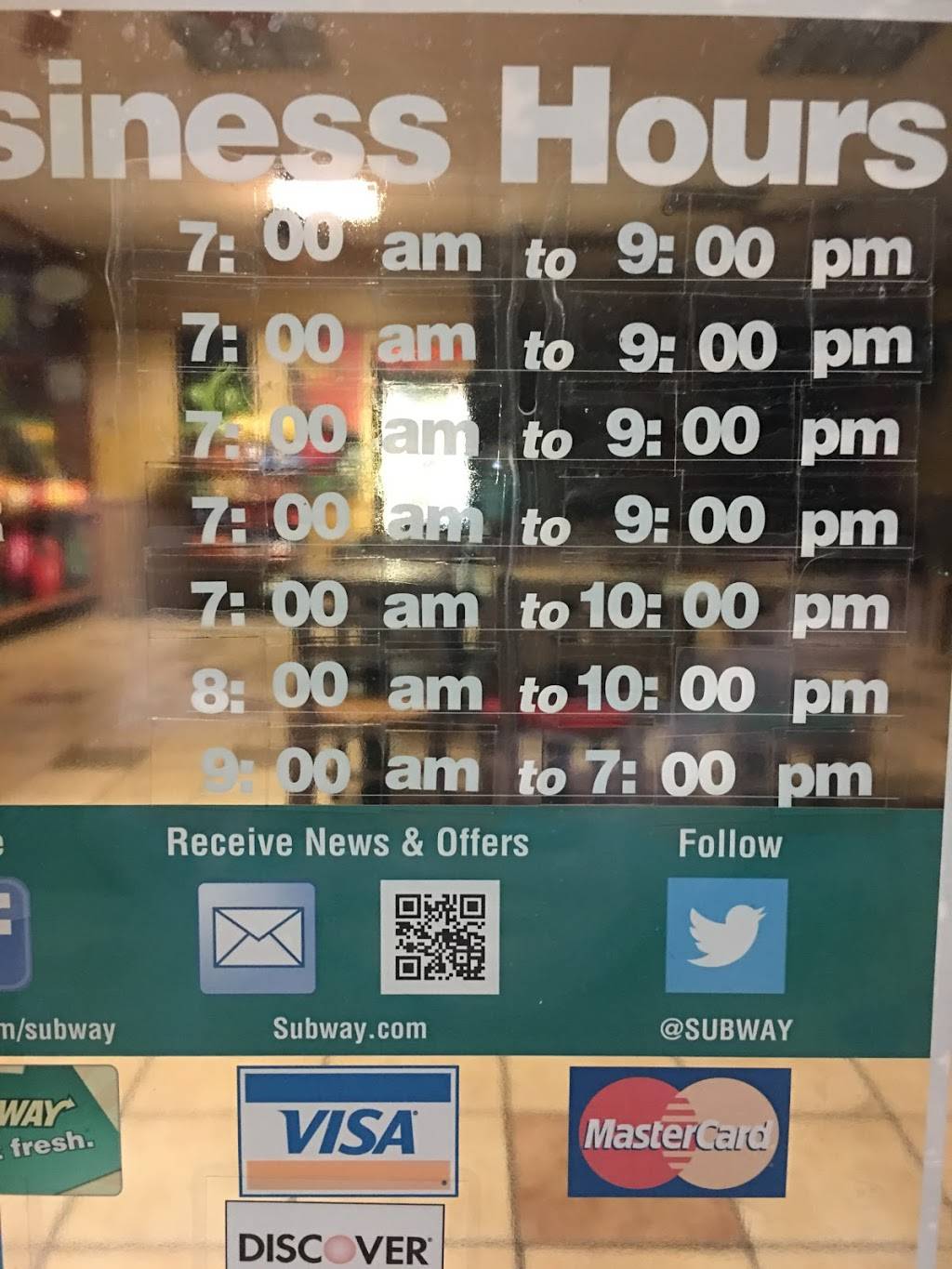 Subway | meal takeaway | 4100 S 4030 W, West Valley City, UT 84120, USA | 8019668765 OR +1 801-966-8765