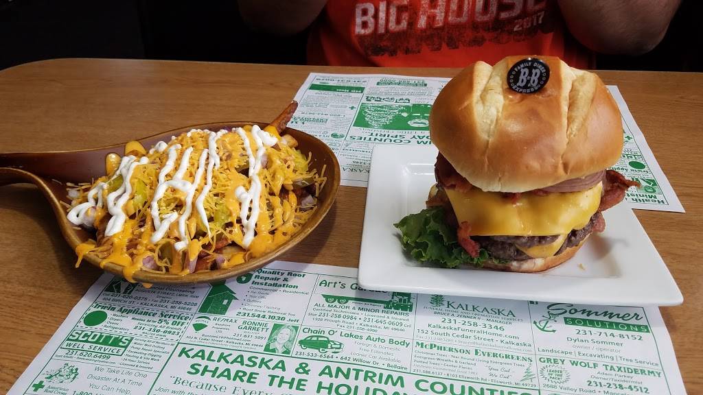 Breakfast & Burger Express | restaurant | 203 S Cedar St, Kalkaska, MI 49646, USA | 2312589778 OR +1 231-258-9778