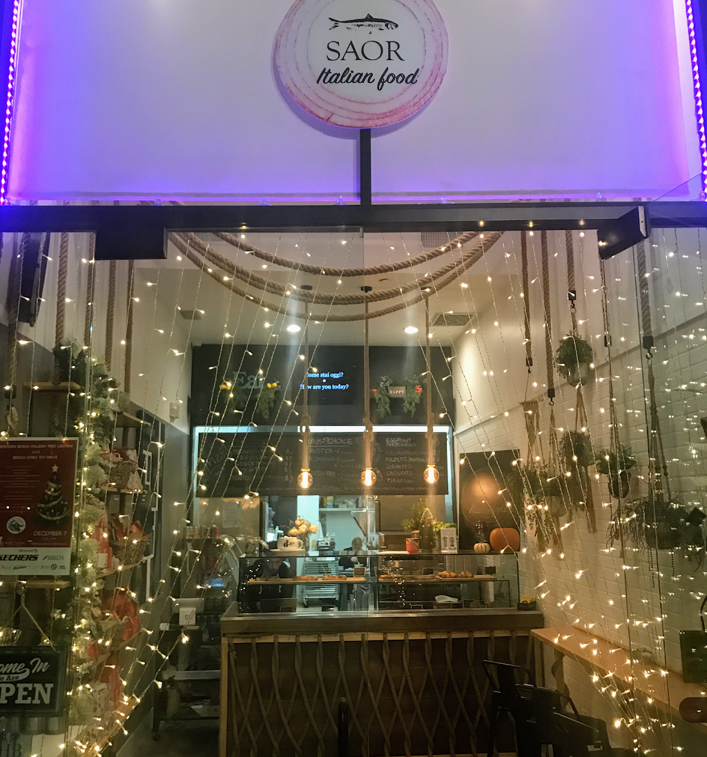 SAOR Italian Food | meal takeaway | 25 Pier Ave, Hermosa Beach, CA 90254, USA | 3105040464 OR +1 310-504-0464
