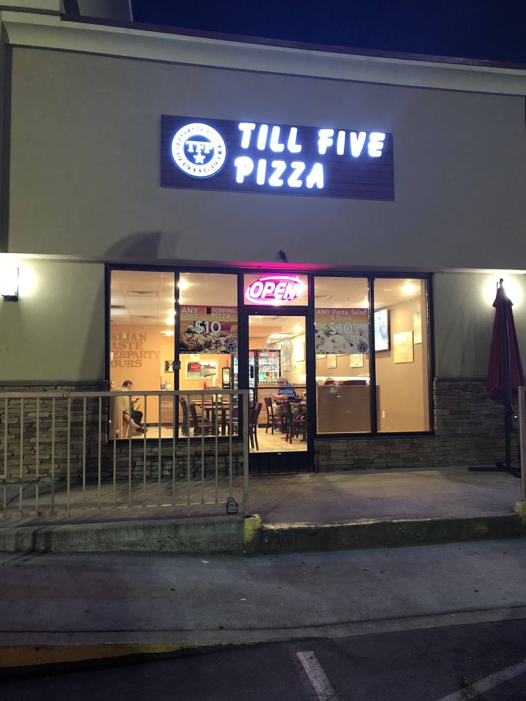 Till Five Pizza | restaurant | 825 Murfreesboro Pike, Nashville, TN 37217, USA | 6156063333 OR +1 615-606-3333