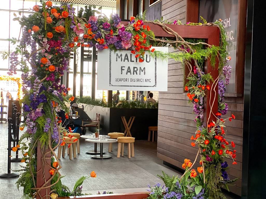 Malibu Farm | cafe | 89 South St, New York, NY 10038, USA | 2122653030 OR +1 212-265-3030
