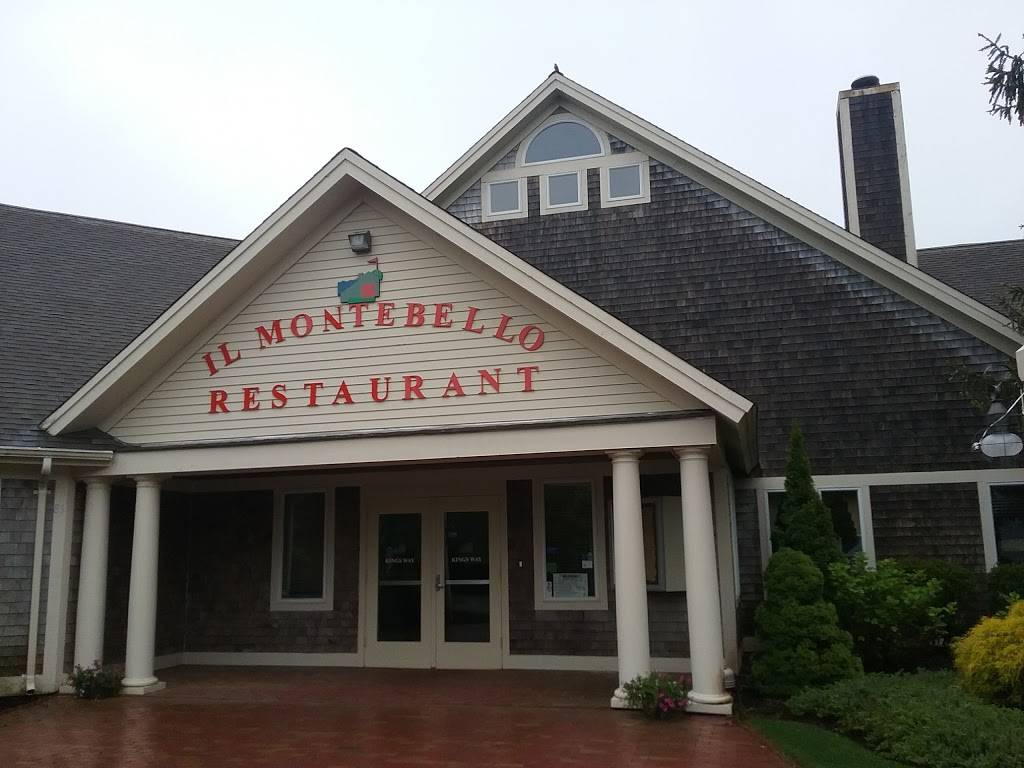 Il Montebello Restaurant | restaurant | 81 Kings Circuit, Yarmouth Port, MA 02675, USA | 5083625000 OR +1 508-362-5000