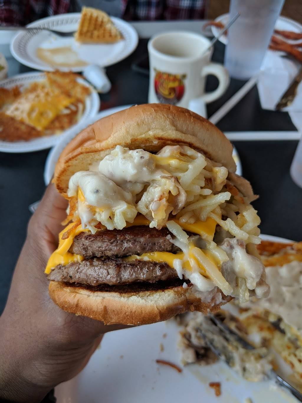 Waffle House | meal takeaway | 67 Long Branch Rd, Dahlonega, GA 30533, USA | 7068670444 OR +1 706-867-0444