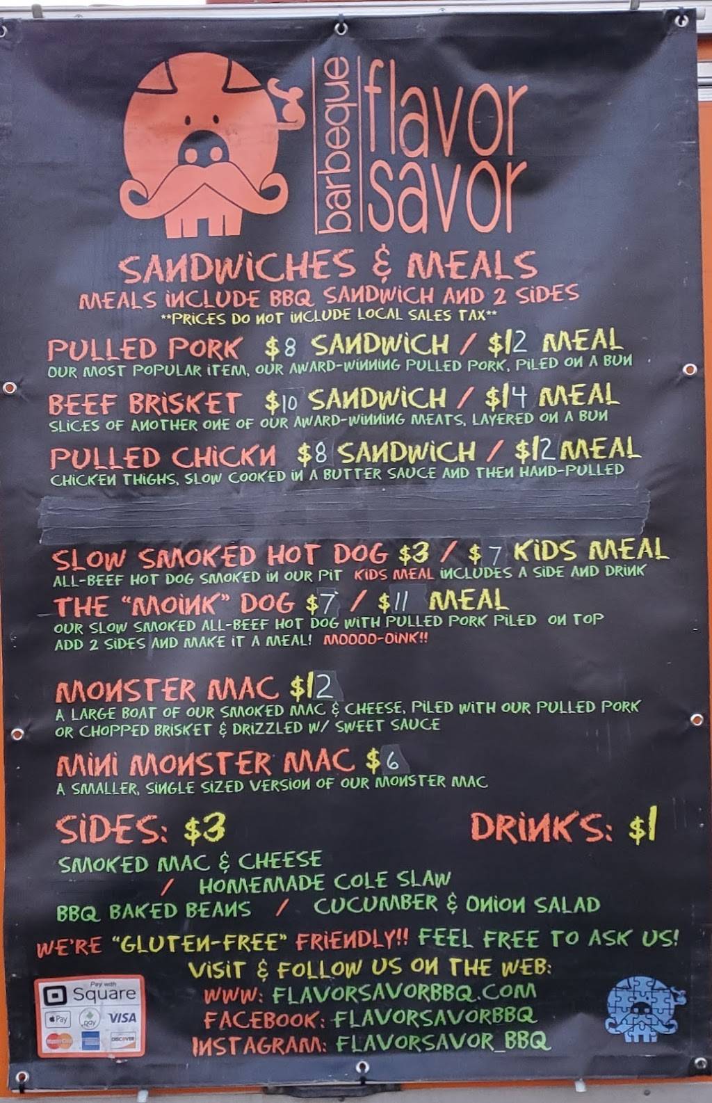 Flavor Savor BBQ | restaurant | Harrisonburg, VA 22802, USA | 5402096125 OR +1 540-209-6125