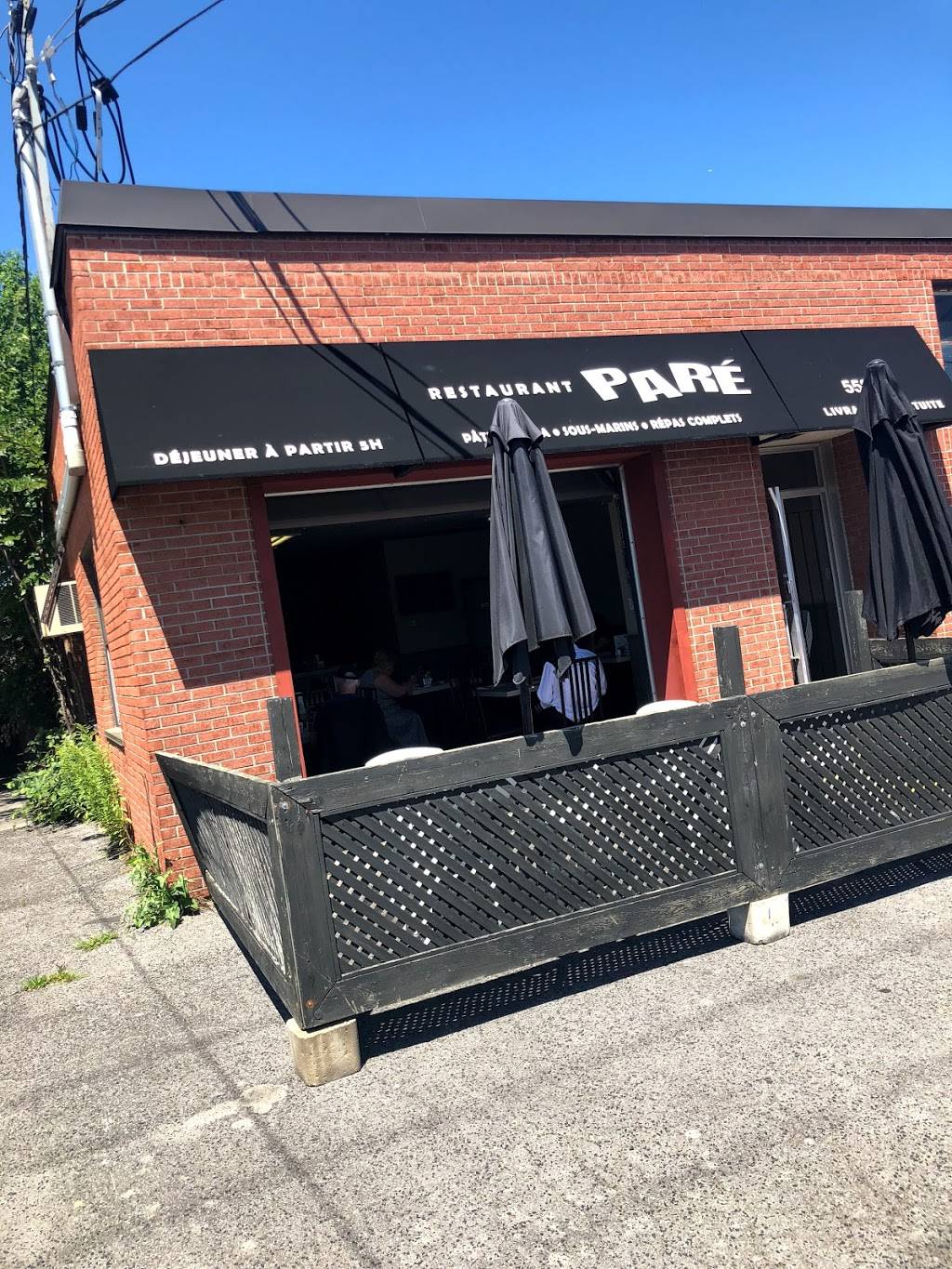 Pare Restaurant | restaurant | 5581 Rue Paré, Mont-Royal, QC H4P 1P7, Canada | 5147399161 OR +1 514-739-9161