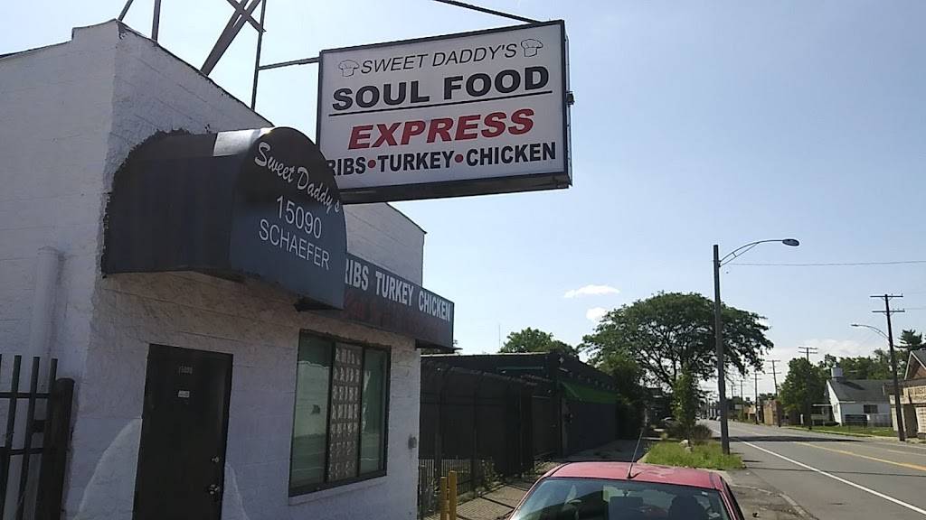 SWEET DADDYS Soul food express | restaurant | 15090 Schaefer Hwy, Detroit, MI 48227, USA | 3133979928 OR +1 313-397-9928