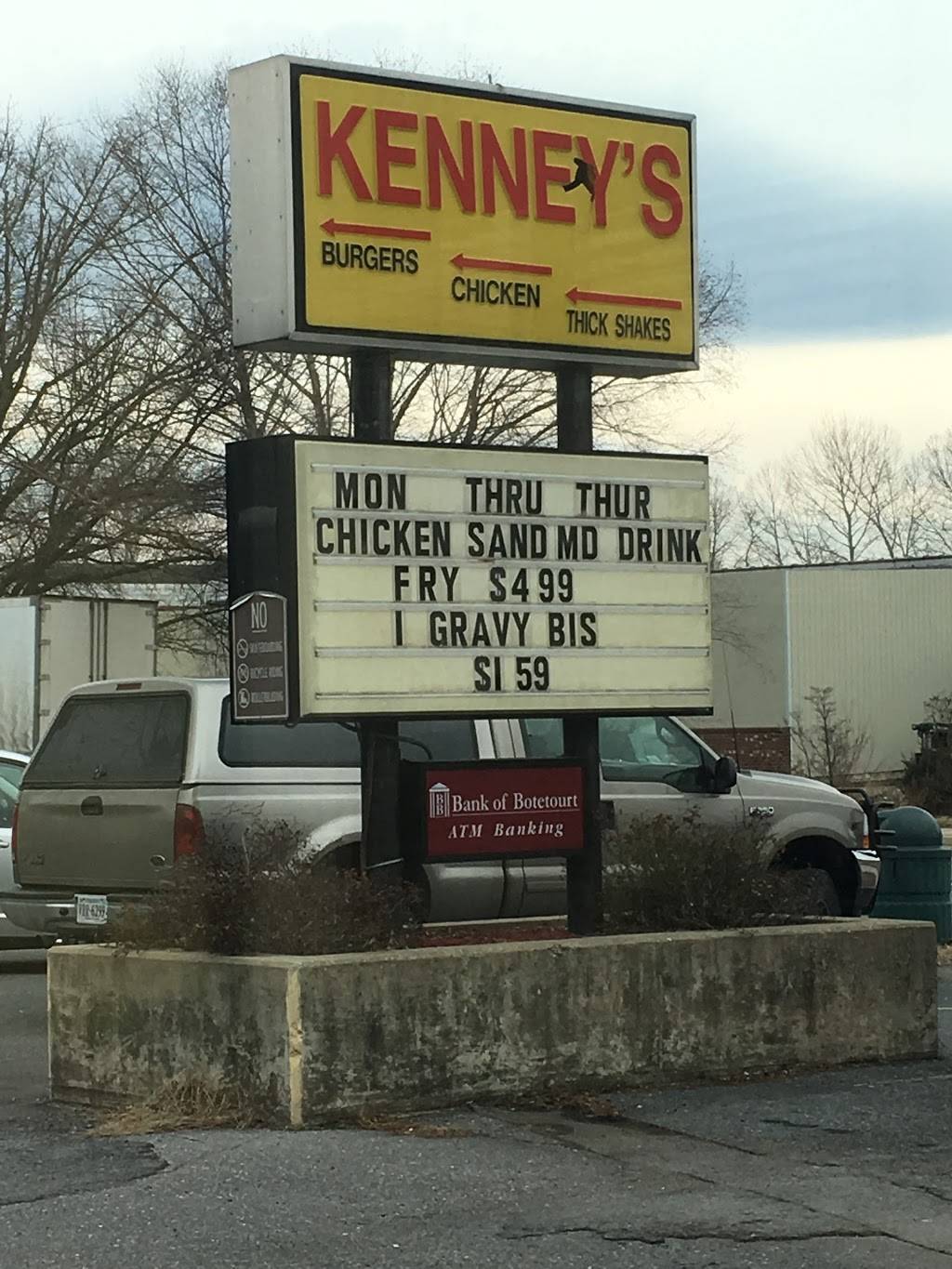 Kenneys | restaurant | 1518 Magnolia Ave, Buena Vista, VA 24416, USA | 5402612592 OR +1 540-261-2592