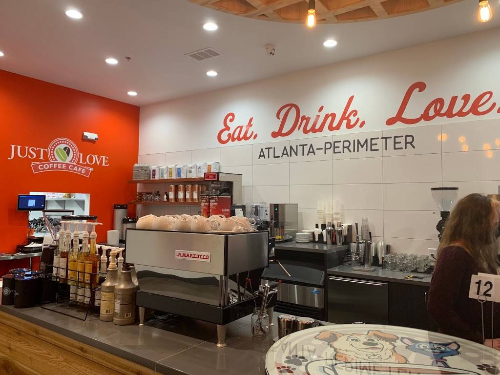 Just Love Coffee Cafe - ATL Perimeter | restaurant | 1110 Hammond Dr UNIT 10, Sandy Springs, GA 30328, USA | 6787360744 OR +1 678-736-0744