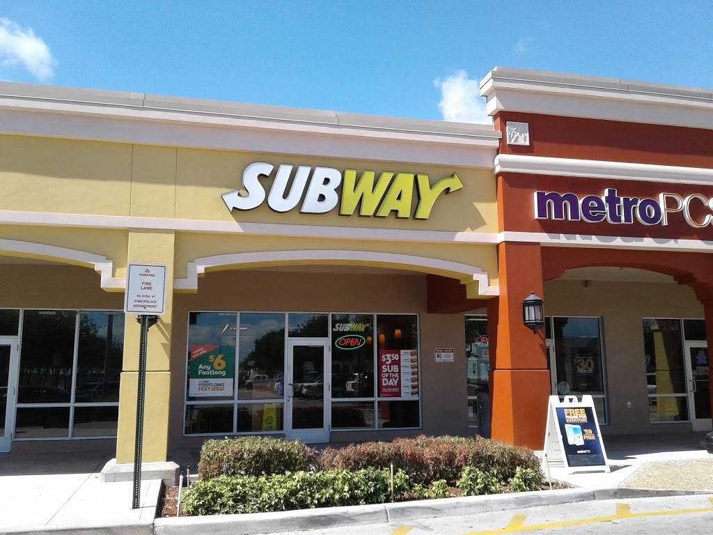 Subway | restaurant | 23268 SW 112th Ave, Homestead, FL 33032, USA | 3052575734 OR +1 305-257-5734