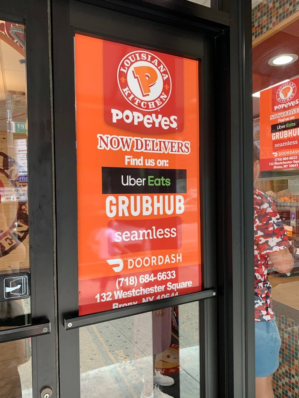 Popeyes Louisiana Kitchen | restaurant | 130 Westchester Square, The Bronx, NY 10461, USA | 7186846633 OR +1 718-684-6633