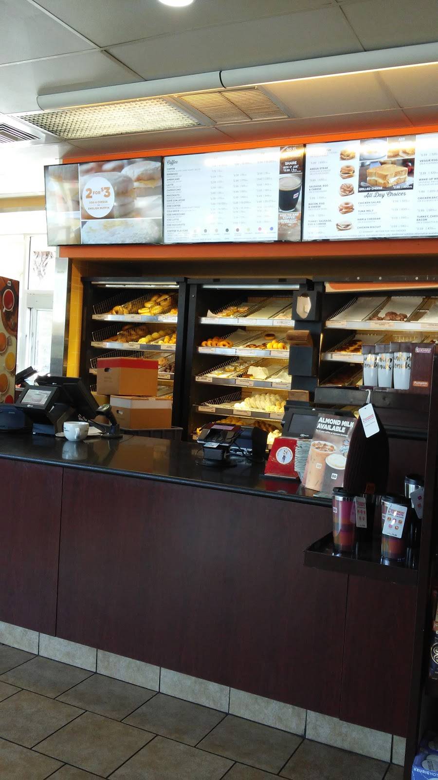 Dunkin Donuts | cafe | 1346 W Brandon Blvd, Brandon, FL 33511, USA | 8136853834 OR +1 813-685-3834